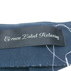 ◇ green label relaxing UNITED ARROWS 半袖 ミニ ワンピース サイズ38 ネイビー系 レディースの画像4