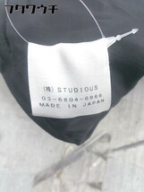 ◇ STUDIOUS ステュディオス テーラード ジャケット ブラック レディース_画像6