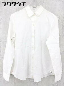 ◇ ◎ ELLE エル 長袖 シャツ サイズ38 ホワイト レディース