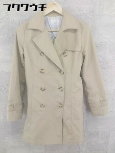 * * a.v.v standarda-veve standard long sleeve trench coat size M beige lady's 