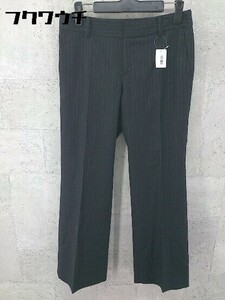 * INED Ined pinstripe pants size 9 black lady's 