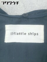 ◇ ◎ liflattie ships リフラティ シップス ボアライナー付き 長袖 ジャケット ブルゾン ネイビー レディース_画像5