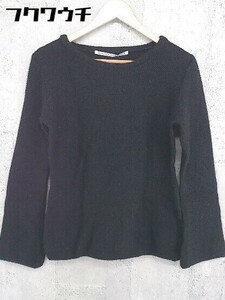 ◇ MON AMI PIERLOT DESIGN CLAUDIE PIERLOT ウール ニット 長袖 セーター ブラック レディース