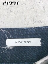 ◇ MOUSSY マウジー デニム 膝丈 フレア スカート サイズ1 インディゴ レディース_画像4