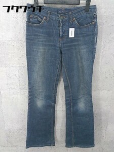 * Earl Jean Earl Jean кнопка fly джинсы Denim брюки размер 26 индиго женский 