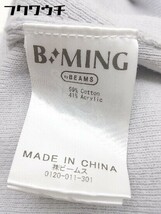 ◇ B:MING by BEAMS ビーミング by ビームス コットン 長袖 ニット セーター ライトブルー系 レディース_画像7