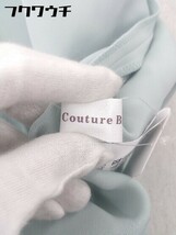 ◇ couture brooch クチュールブローチ 長袖 膝下丈 ワンピース サイズ40 ブルー系 レディース_画像4