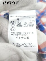 ◇ Spick & Span スピック＆スパン チェック 長袖 フランネルシャツ アイボリー ブルー レッド レディース_画像5