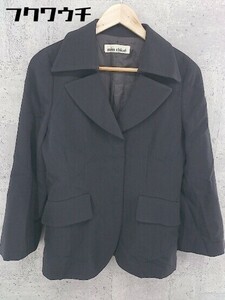 * * MISS CHLOE Chloe 3B snap-button long sleeve jacket size 42 dark gray lady's 