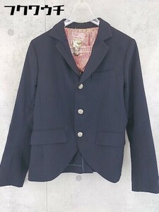 * * BEAMS BOY Beams Boy long sleeve jacket size 0 navy lady's 