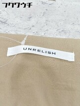 ◇ UNRELISH アンレリッシュ 長袖 ジップアップ ジャケット サイズM ブラウン レディース_画像4