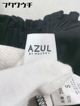 ◇ ◎ AZUL BY MOUSSY アズールバイマウジー ウエストリボン付 パンツ サイズS ブラック レディース_画像4