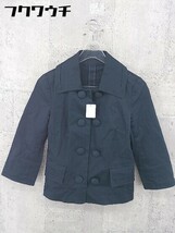 ◇ WILLSELECTION ウィルセレクション 長袖 ジャケット サイズ1 ネイビー系 レディース_画像1