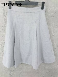 ◇ ●新品● ◎ PROPORTION BODY DRESSING タグ付き バックジップ 起毛 膝下丈 フレア スカート サイズ2 グレー レディース