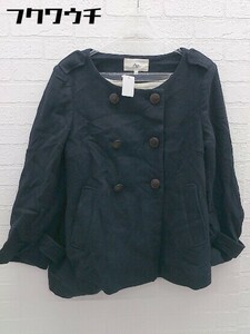 * SHIPS Ships Anne gola. long sleeve jacket size M navy lady's 