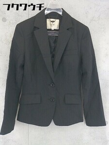 * ef-de ef-de длинный рукав tailored jacket размер 9 черный женский 