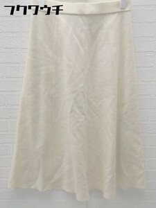 * SHIPS Ships knees under height flair skirt size 38 ivory lady's 