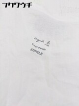 ◇ agnes b アニエスベー 半袖 Tシャツ カットソー サイズ2 ホワイト レディース_画像7