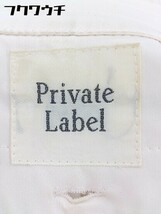 ◇ ◎ Private Label プライベートレーベル ウエストリボン付 長袖 コート サイズM ベージュ レディース_画像4