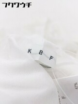◇ KBF ケービーエフ URBAN RESEARCH 半袖 ブラウス チュニック サイズF ホワイト レディース_画像4