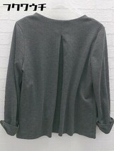 ◇ BEAMS HEART ビームス ハート 長袖 カーディガン グレー レディース_画像3