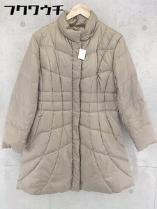 # premura premi .la Zip up down coat size L brown group lady's 