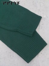 ◇ ROPE' ロペ 総柄 切り替え 薄手 ニット 長袖 セーター サイズM グリーン レディース_画像5