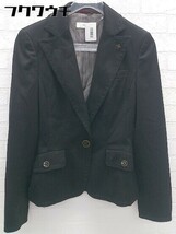 ◇ P.S.FA パーフェクトスーツファクトリー 長袖 ジャケット サイズ5AR ブラック レディース_画像2