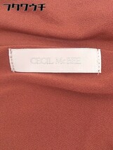 ◇ ◎ CECIL McBEE セシルマクビー ベルト付き 長袖 ジャケット サイズM テラコッタ系 レディース_画像4