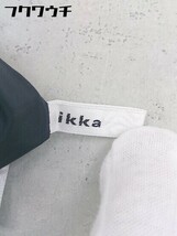 ◇ ●新品● ◎ ikka イッカ ウエストベルト タグ付き ロング スカート サイズL ネイビー レディース_画像4