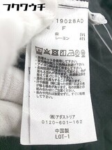 ◇ LOWRYS FARM ローリーズファーム フロントボタン 半袖 ロング ワンピース サイズF ブラック レディース_画像5