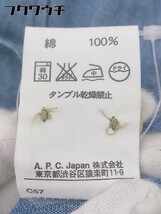 ◇ A.P.C. アーペーセー 長袖 膝丈 ワンピース サイズXS ネイビー レディース_画像5