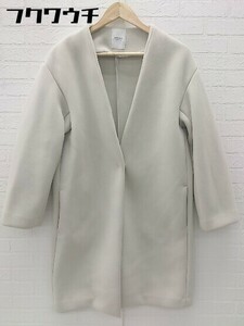 # ROSE BUD Rose Bud long sleeve coat size F light gray lady's 