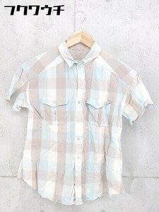 ◇ JOURNAL STANDARD ジャーナルスタンダード 半袖 シャツ ブルー系 グレー系 レディース