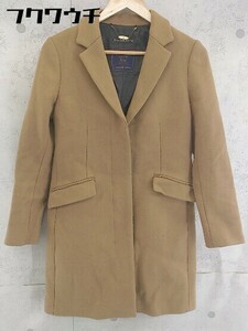 ◇ green label relaxing グリーンレーベル UNITED ARROWS 長袖 チェスター コート サイズ36 ベージュ系 レディース