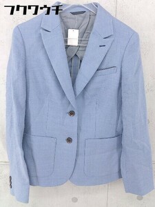 ◇ NEWYORKER ニューヨーカー 長袖 ジャケット サイズ9 ブルー レディース