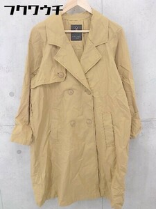 ◇ w closet ダブルクローゼット トレンチ コート サイズF ブラウン系 レディース