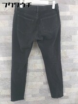 ◇ 23区 denim ニジュウサンク ストレッチ パンツ サイズ38 ブラック レディース_画像3