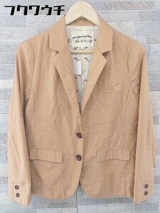 * one after another NICE CLAUP 2B long sleeve tailored jacket size 1 beige lady's 