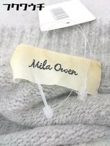 ◇ Mila Owen ミラ オーウェン 長袖 ニット セーター サイズF グレー系 レディース_画像4