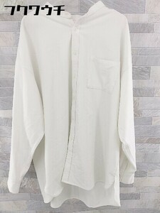 * RAGEBLUE Rageblue long sleeve shirt blouse size F white group lady's 