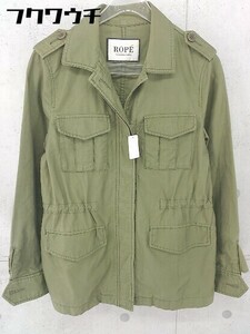 ◇ ROPE' ロペ 長袖 シャツ サイズ36 グリーン レディース