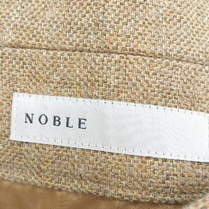 ◇ ◎ NOBLE ノーブル ウエストリボン付き ロング ナロー スカート サイズ38 ベージュ系 レディースの画像5