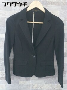 * LAPIS LUCE PER BEAMS single 1B long sleeve tailored jacket size 36 black lady's 