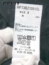 ◇ ROYALPALM ロイヤルパーム ジップアップ 長袖 デニム ジャケット Gジャン サイズM ブラック レディース_画像6