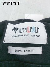 ◇ ROYALPALM ロイヤルパーム ジップアップ 長袖 デニム ジャケット Gジャン サイズM ブラック レディース_画像4