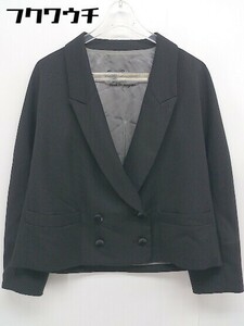 * Ray BEAMS Ray Beams Short double long sleeve tailored jacket black lady's 