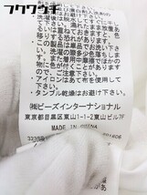 ◇ ◎ X-girl エックスガール ベルト付 刺繍 半袖 オールインワン サイズ2 オフホワイト レディース_画像6