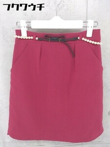 ◇ ◎ Masch Masch Mish Mash Mash Back Mini Mini Skirt Size Размер 36 винные красные дамы