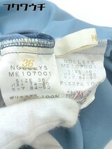 ◇ ◎ NOLLEY'S sophi ノーリーズソフィ ペチコート付き 長袖 ミニ ワンピース サイズ36 ブルー系 レディース_画像6